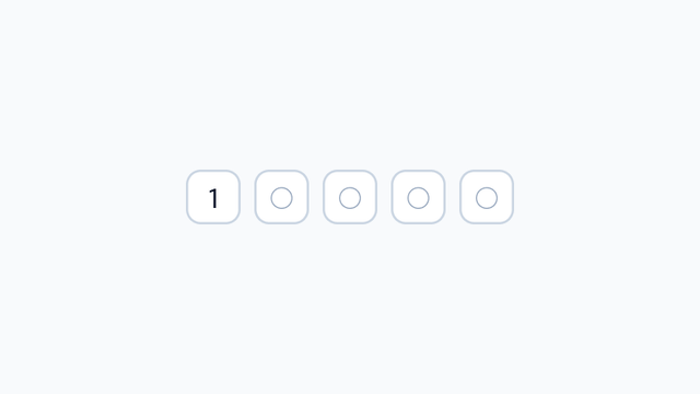 PinInput preview